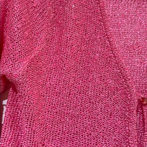 Adolfo Domínguez cropped pink cardigan - Picture 2 of 3